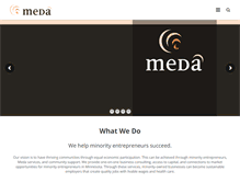 Tablet Screenshot of meda.net