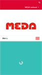 Mobile Screenshot of meda.at